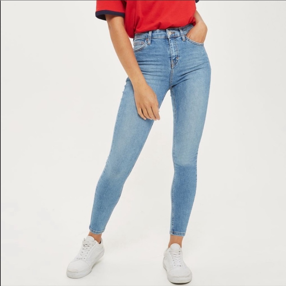 Topshop High waist JAIMIE skinny jeans 26